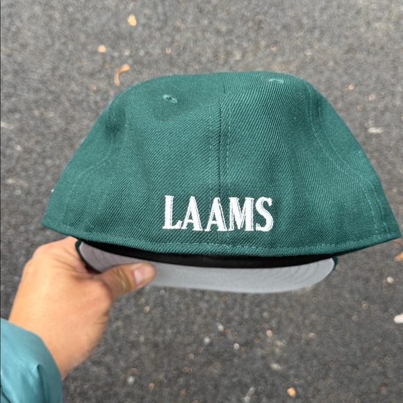 Lightly worn LAAMS New Era fitted size 7 3/8 - Picture 2 of 4